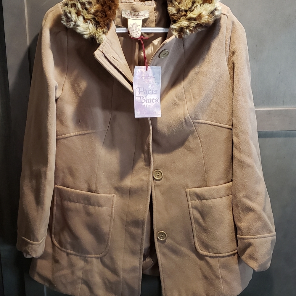 Paris Blues Coat New With Tags